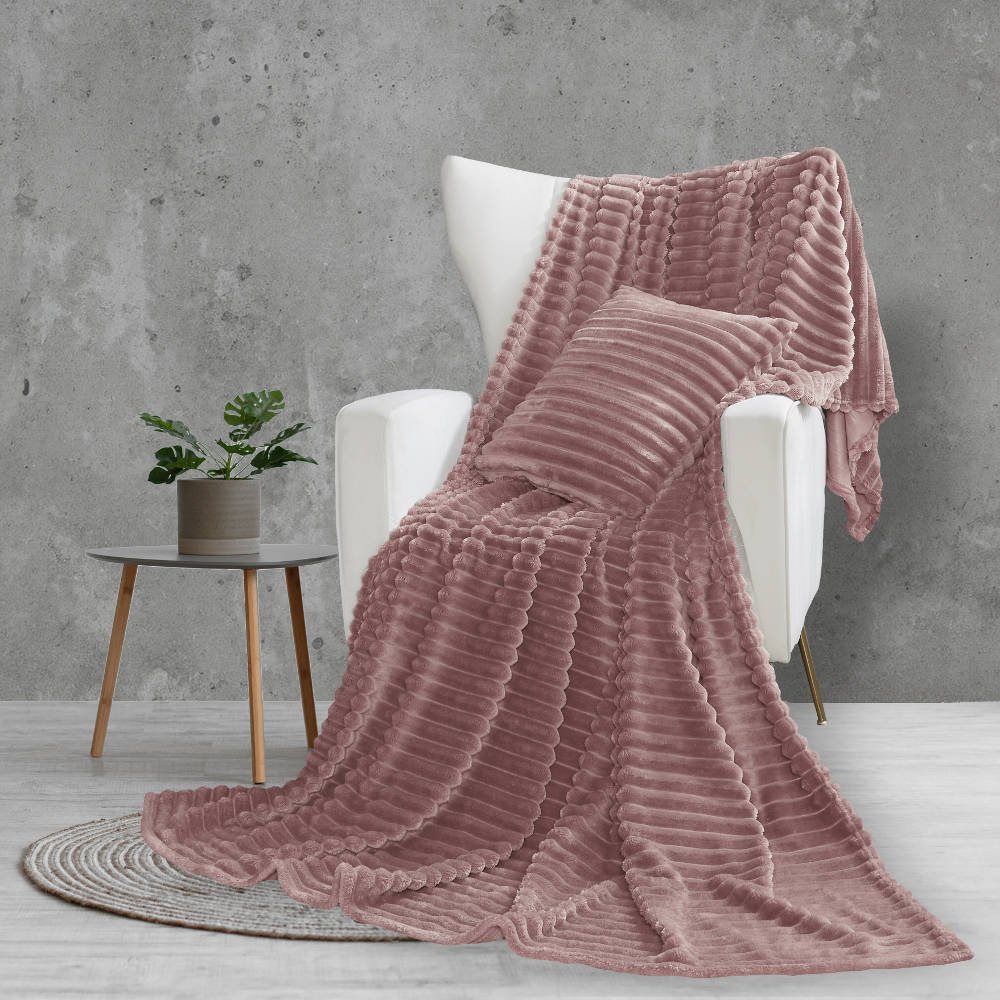 Ριχτάρι Τριθέσιο Adeline - 170 x 280 cm - Πράσινο - Borea Home Textiles