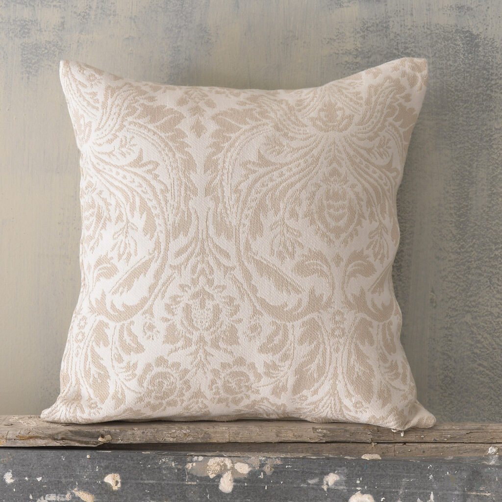 BEATRIS ΜΠΕΖ-ΕΚΡΟΥ - ΜΑΞΙΛΑΡΟΘΗΚΗ - ΕΚΡΟΥ-ΜΠΕΖ - 40X40 - Rythmos