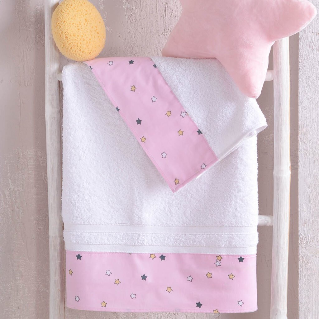 BLAZE ΡΟΖ - ΣΕΤ ΠΕΤΣΕΤΕΣ 2 ΤΕΜ. -  - ΣΕΤ 2 ΤΕΜΑΧΙΑ (30X50 70X140) - Rythmos