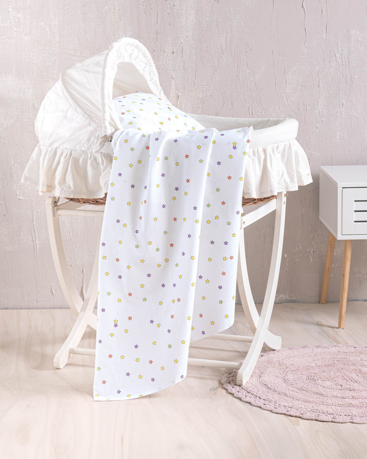 BLAZE ΛΕΥΚΟ - ΣΕΝΤΟΝΙ ΛΙΝΚΝΟΥ - ΛΕΥΚΟ - 80X110 - Rythmos