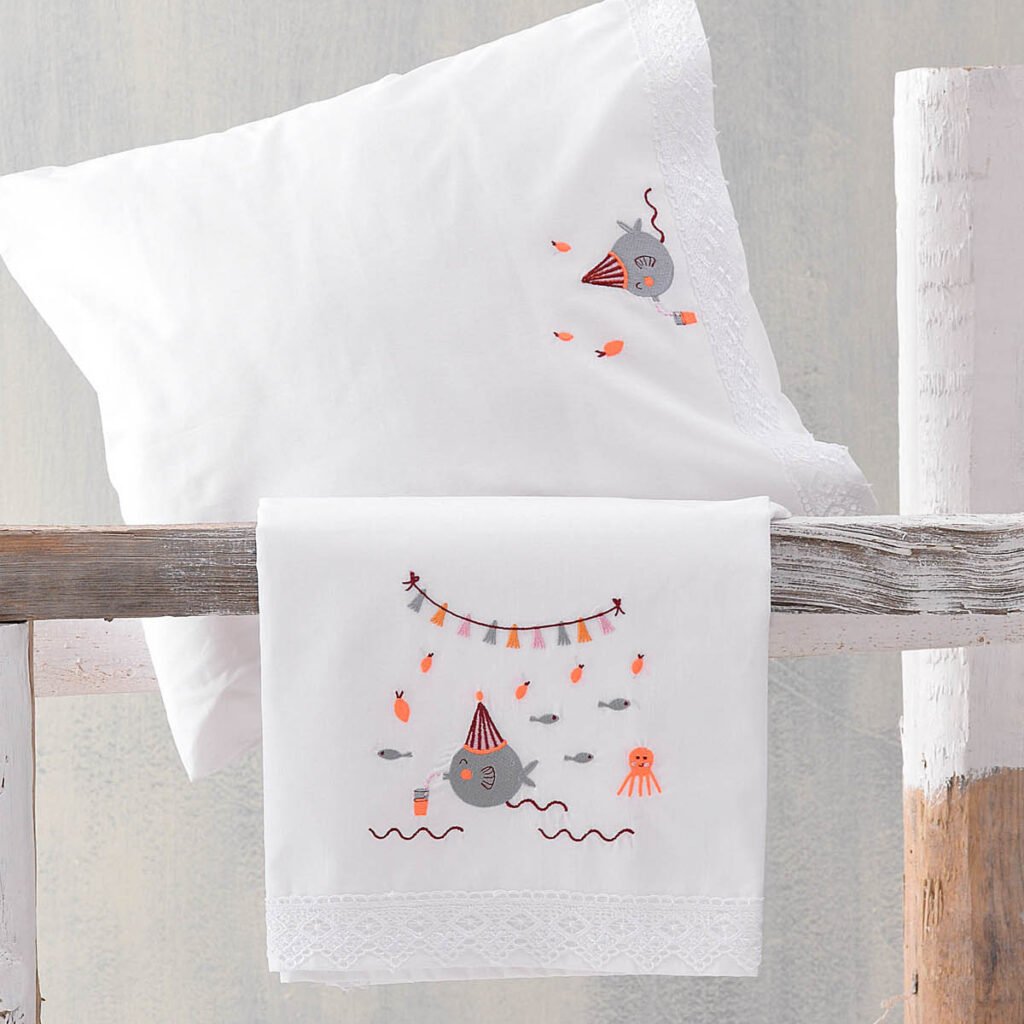 BUBBLES ΠΟΡΤΟΚΑΛΙ - ΣΕΤ ΣΕΝΤΟΝΙΑ ΒΡΕΦΙΚΑ 3 ΤΕΜ. KENTHMA - ΠΟΡΤΟΚΑΛΙ - 100X160 - Rythmos