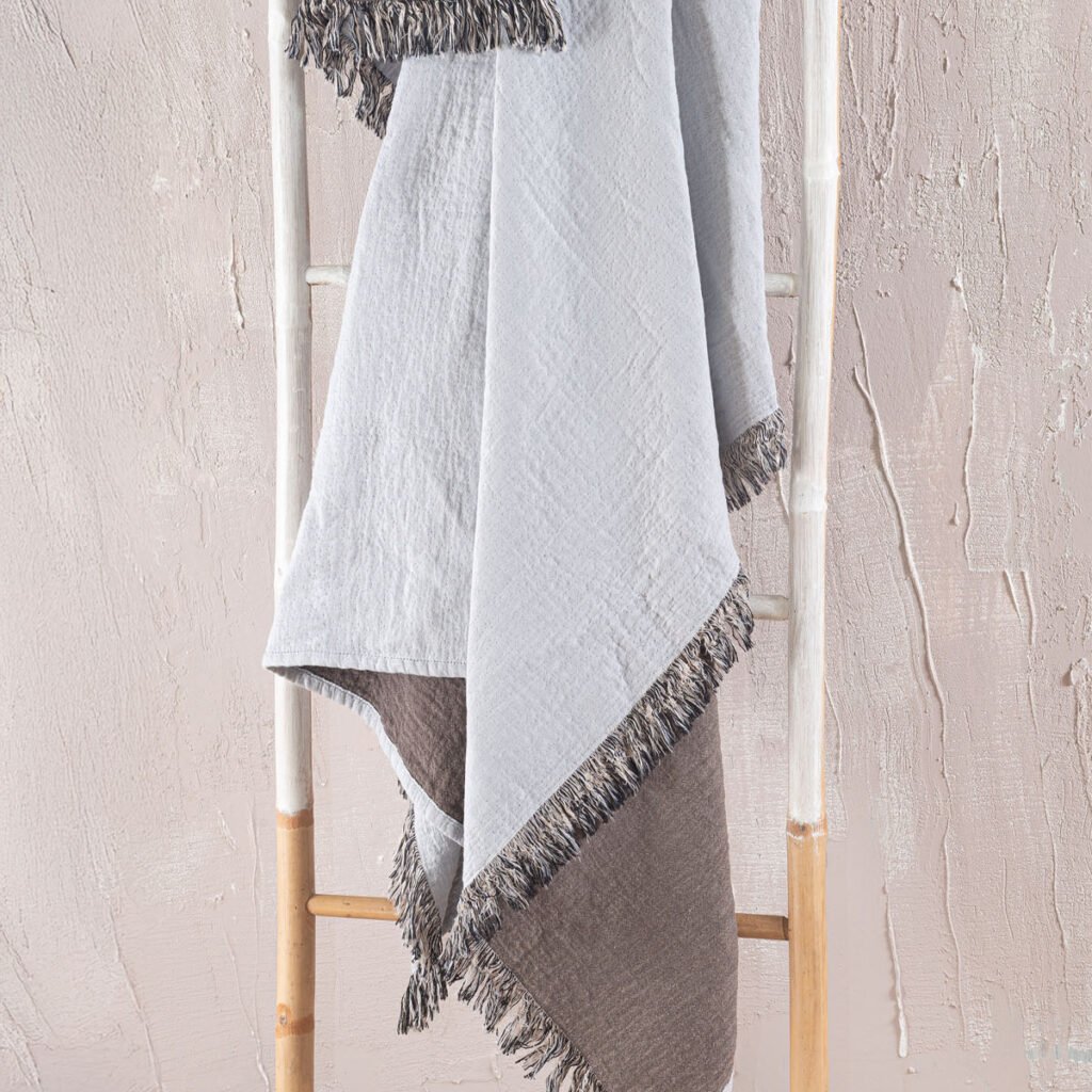 DAMASCO ΓΚΡΙ - ΠΕΤΣΕΤΑ ΘΑΛΑΣΣΗΣ - ΓΚΡΙ - 200X100 - Rythmos