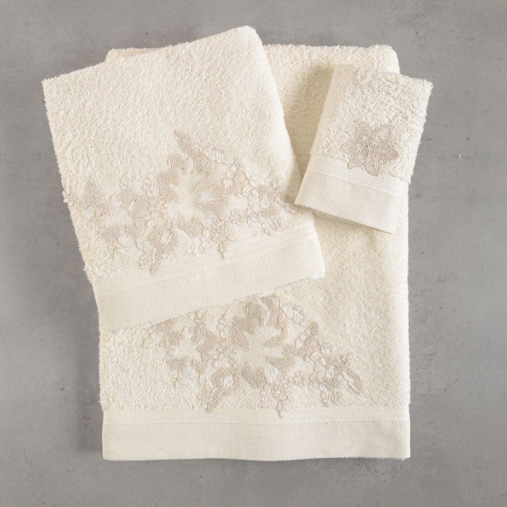 ELECTRA ΕΚΡΟΥ - ΣΕΤ ΠΕΤΣΕΤΕΣ 3ΤΕΜ. ΜΟΤΙΦ - ΕΚΡΟΥ - ΣΕΤ 3 ΤΕΜΑΧΙΩΝ (30X50, 50X90, 80X150) ΣΥΣΚΕΥΑΣΙΑ ΚΟΥΤΙΟΥ - Rythmos