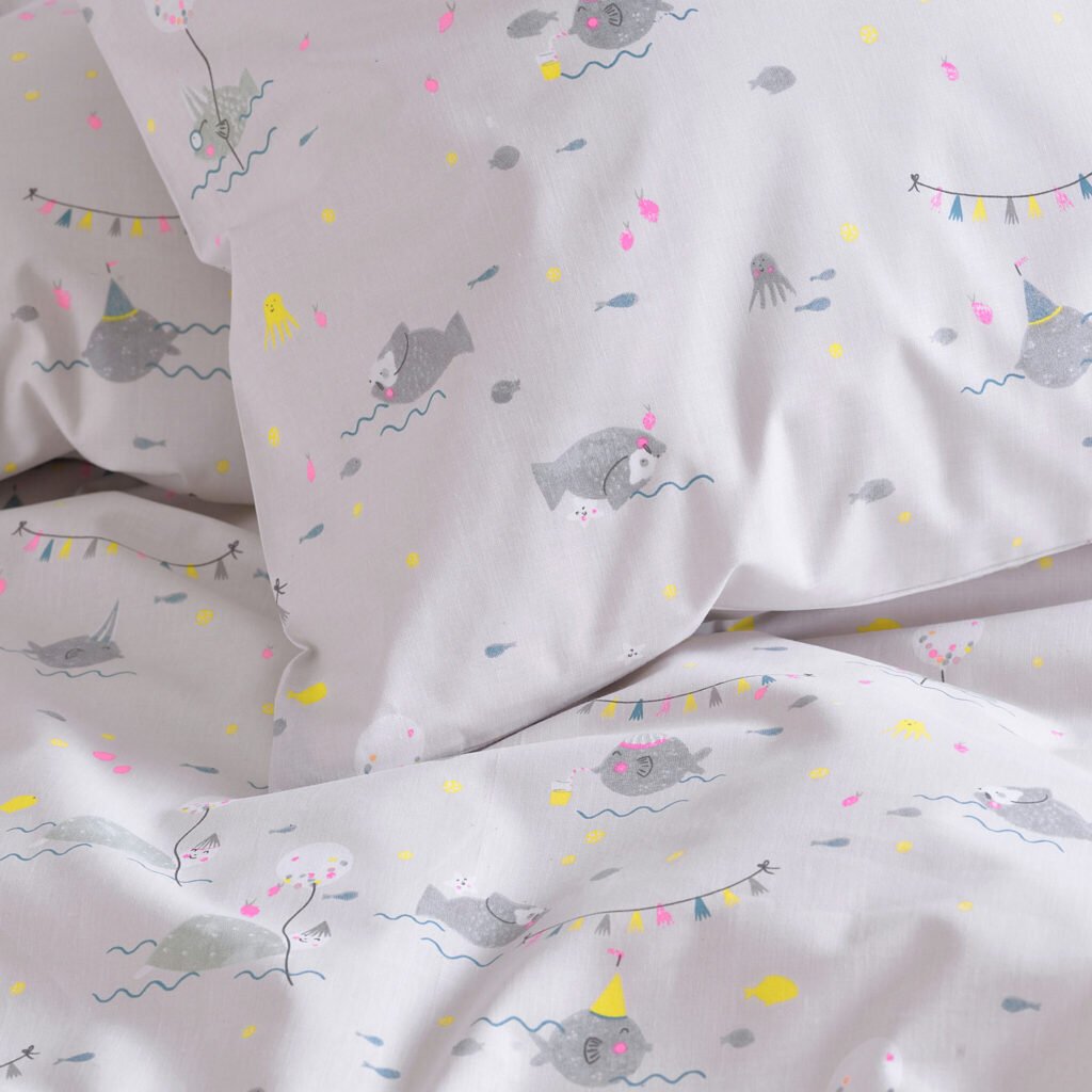 FOUSKA ΓΚΡΙ - ΖΕΥΓΟΣ ΜΑΞΙΛΑΡΟΘΗΚΕΣ - ΓΚΡΙ - 50Χ70 - Rythmos