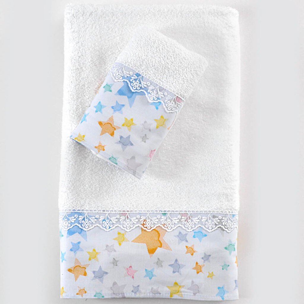 GLOW ΜΠΛΕ - ΣΕΤ ΠΕΤΣΕΤΕΣ 2 ΤΕΜ. -  - ΣΕΤ 2 ΤΕΜΑΧΙΑ (30X50 70X140) - Rythmos