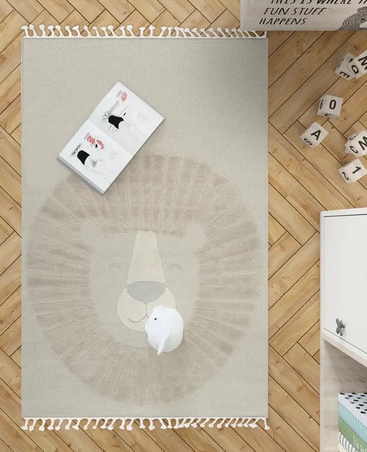 Alternative view of ΧΑΛΙ ΠΑΙΔΙΚΟ KIDS SERIES-LION - 160cm x 230cm 2004244 - Klonaras