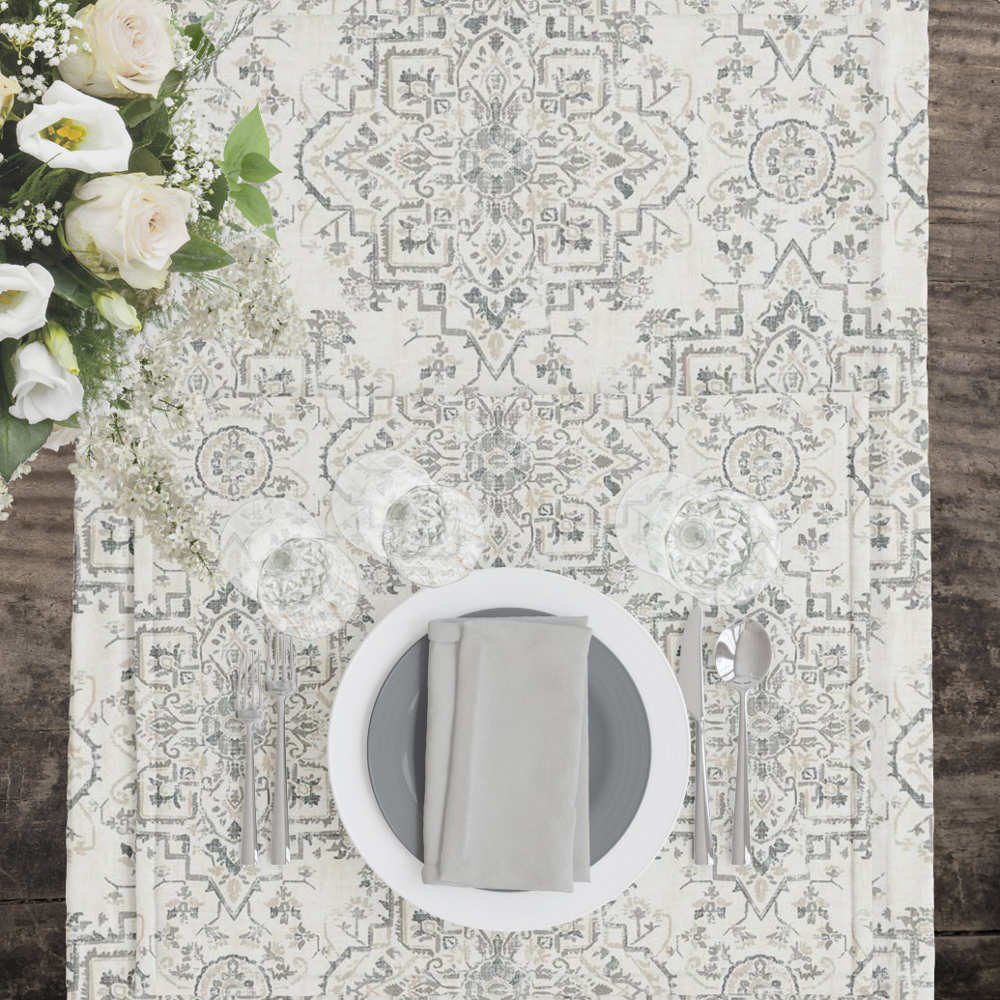 Καρέ Venus Γκρι - 90 x 90 cm - Γκρι - Borea Home Textiles