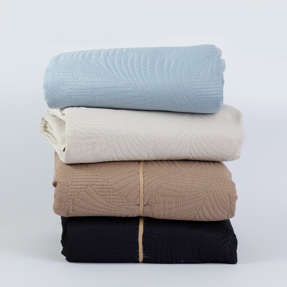 Κουβερλί Σετ Tropical Υπέρδιπλο - 220 x 240 cm + (2) 50 x 70 cm - Γκρι - Borea Home Textiles - Image 6