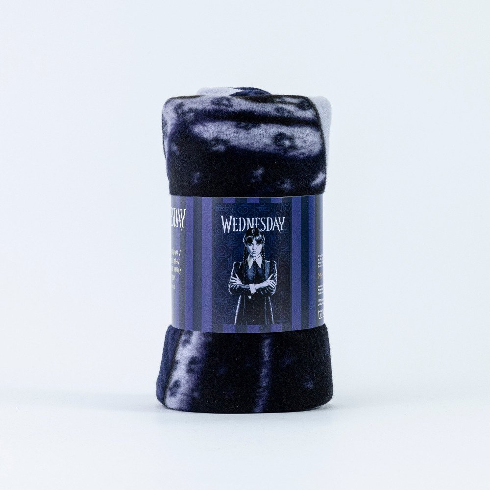 Alternative view of Κουβέρτα Fleece Wednesday - 100 x 150 cm - Μωβ - Borea Home Textiles