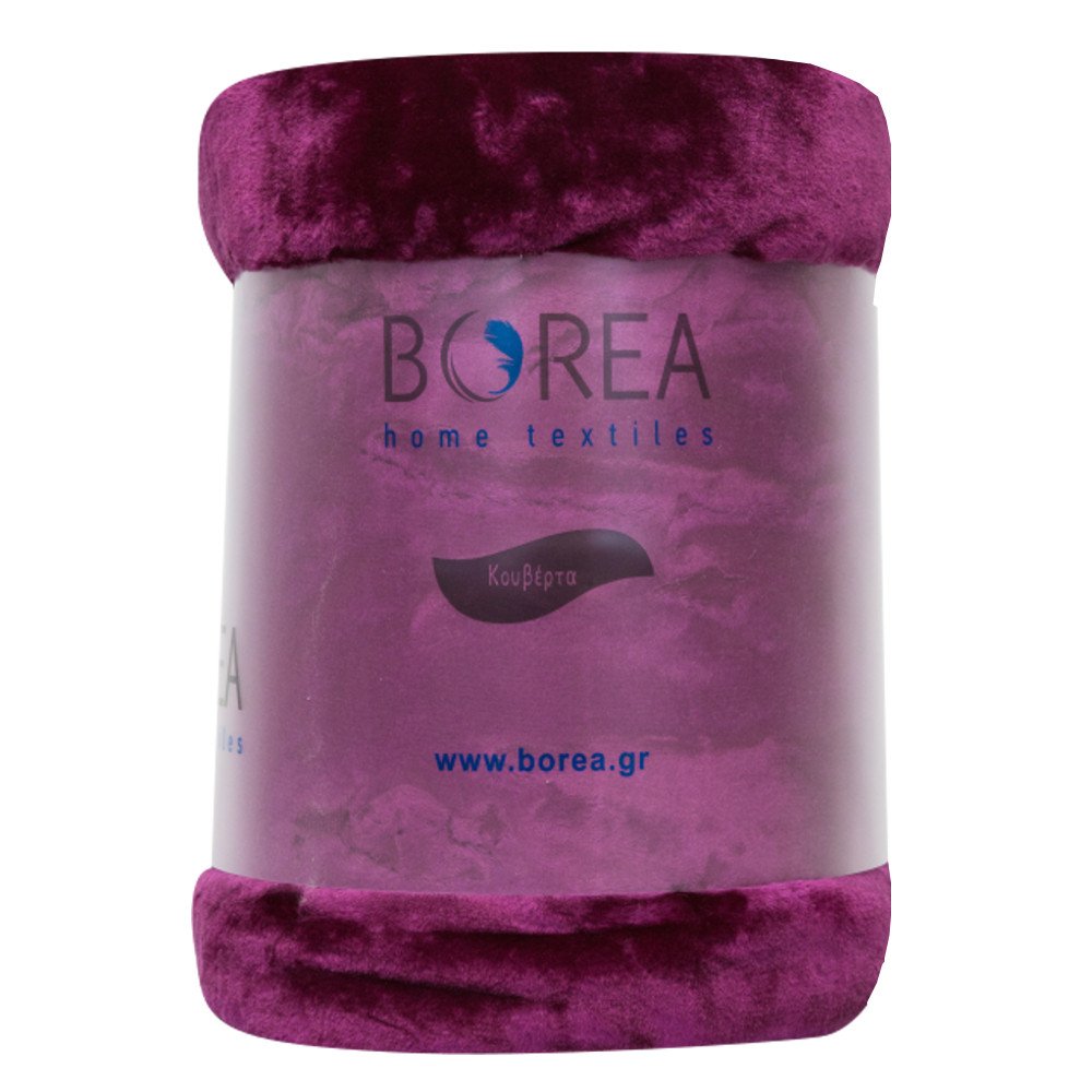 Κουβέρτα Μονόχρωμη K-4 Υπέρδιπλη - 220 x 240 cm - Φυστικί - Borea Home Textiles - Image 4