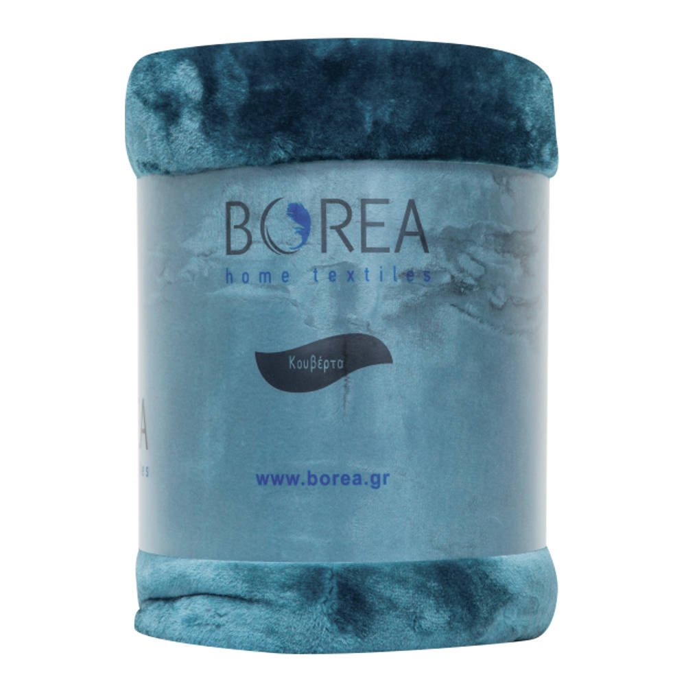 Κουβέρτα Μονόχρωμη K-4 Υπέρδιπλη - 220 x 240 cm - Φυστικί - Borea Home Textiles - Image 3