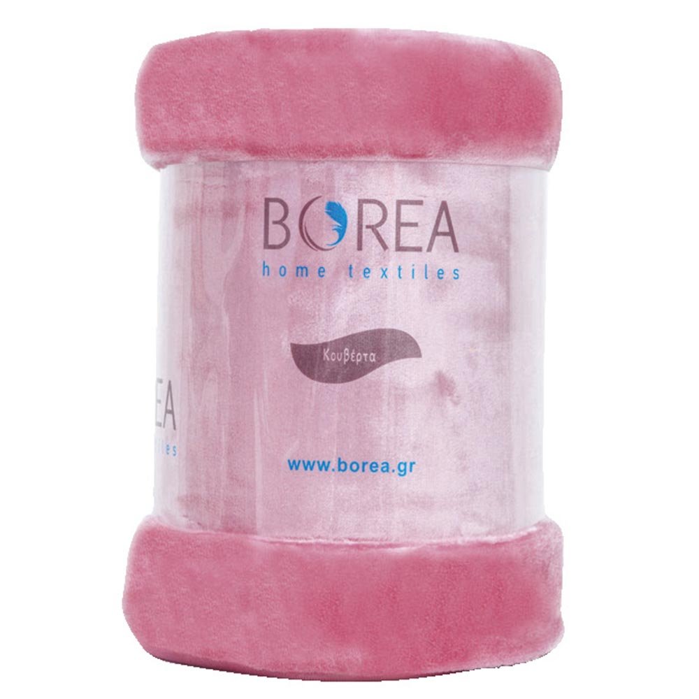 Κουβέρτα Μονόχρωμη K-4 Υπέρδιπλη - 220 x 240 cm - Φυστικί - Borea Home Textiles - Image 6