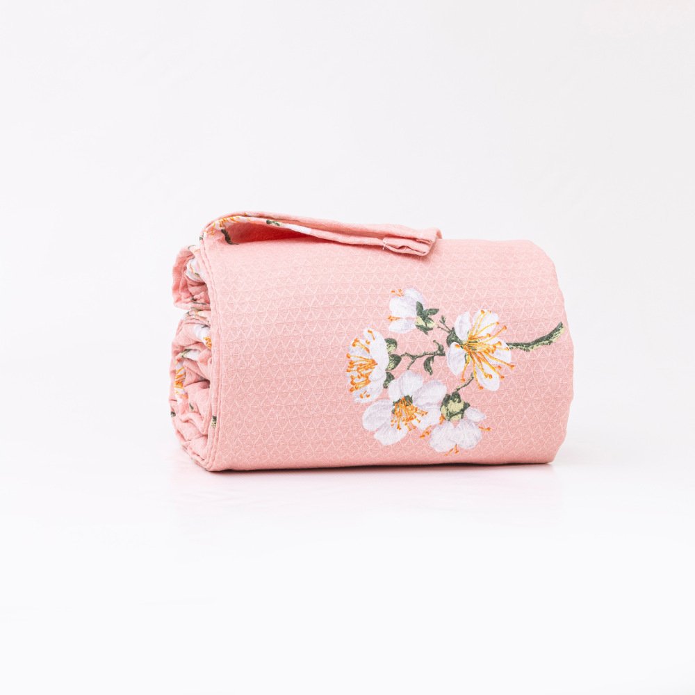 Κουβέρτα Πικέ Jasmine Ροζέ Υπέρδιπλη - 240 x 260 cm - Ροζέ - Borea Home Textiles