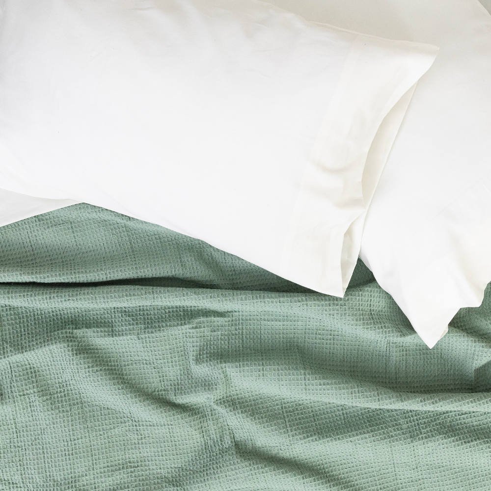 Alternative view of Κουβέρτα Πικέ Waffle Μονή - 160 x 260 cm - Βεραμάν - Borea Home Textiles