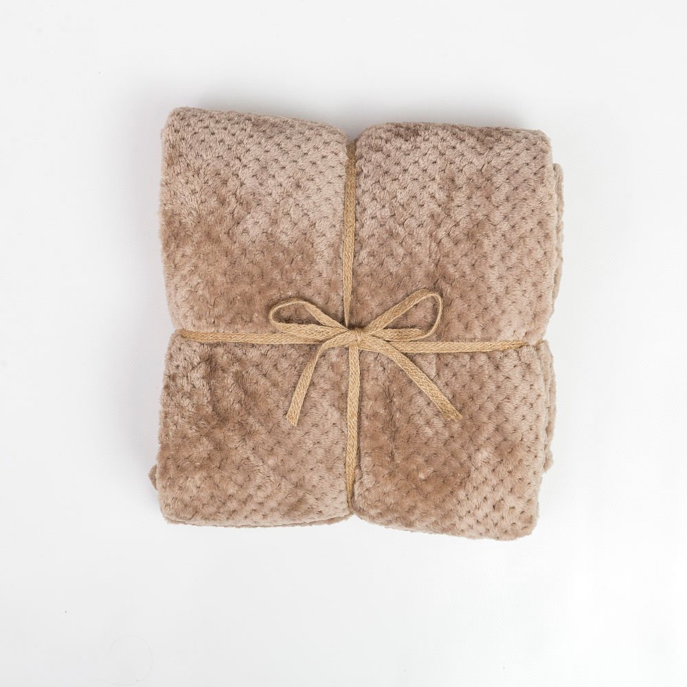 Κουβέρτα Prisma Μονή - 160 x 220 cm - Μελιτζανί - Borea Home Textiles - Image 7