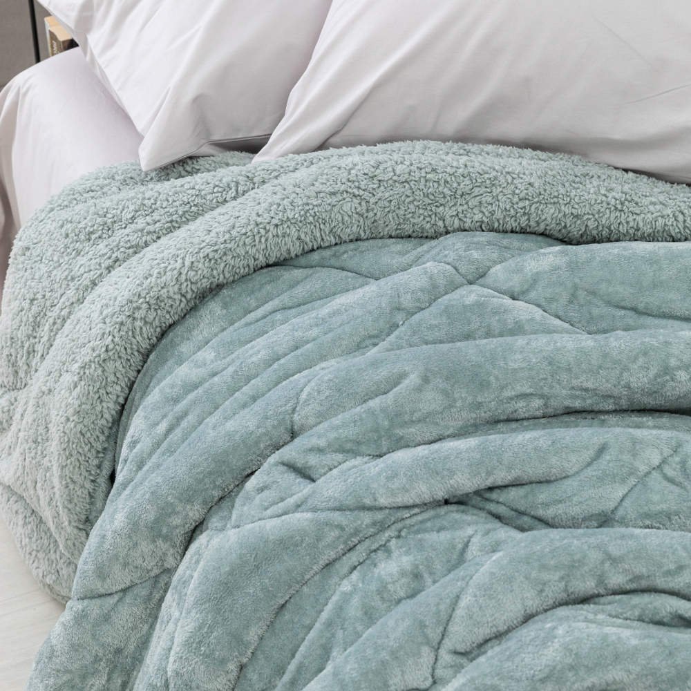 Alternative view of Κουβερτοπάπλωμα Cozy Μονό - 160 x 220 cm - Άμμου - Borea Home Textiles