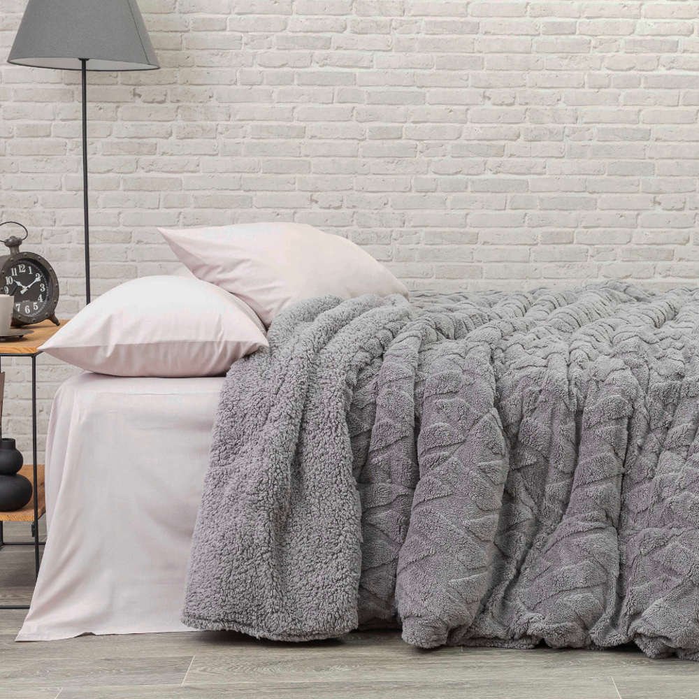 Alternative view of Κουβερτοπάπλωμα Callista Υπέρδιπλο - 220 x 240 cm - Λαδί - Borea Home Textiles