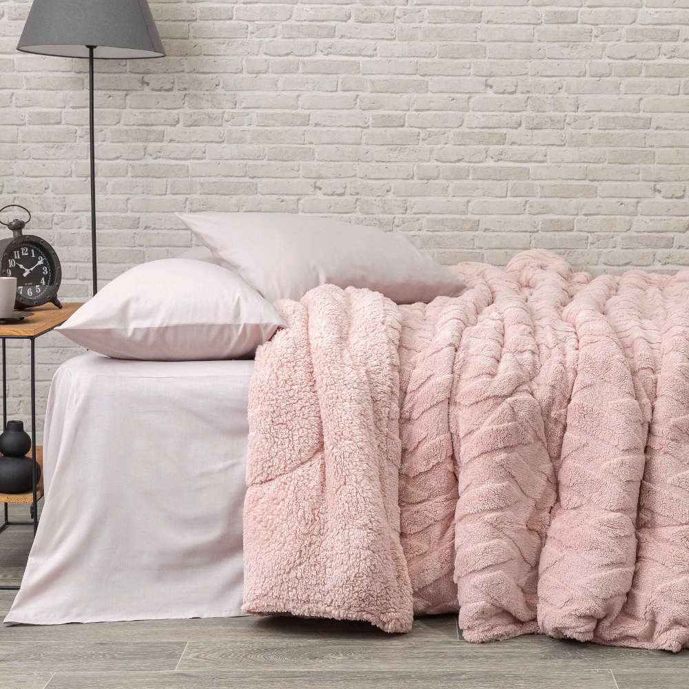 Κουβερτοπάπλωμα Callista Υπέρδιπλο - 220 x 240 cm - Λαδί - Borea Home Textiles - Image 3