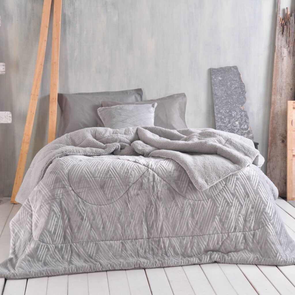 LOTUS ΓΚΡΙ - ΜΑΞΙΛΑΡΟΘΗΚΗ - ΓΚΡΙ - 50X50 - Rythmos