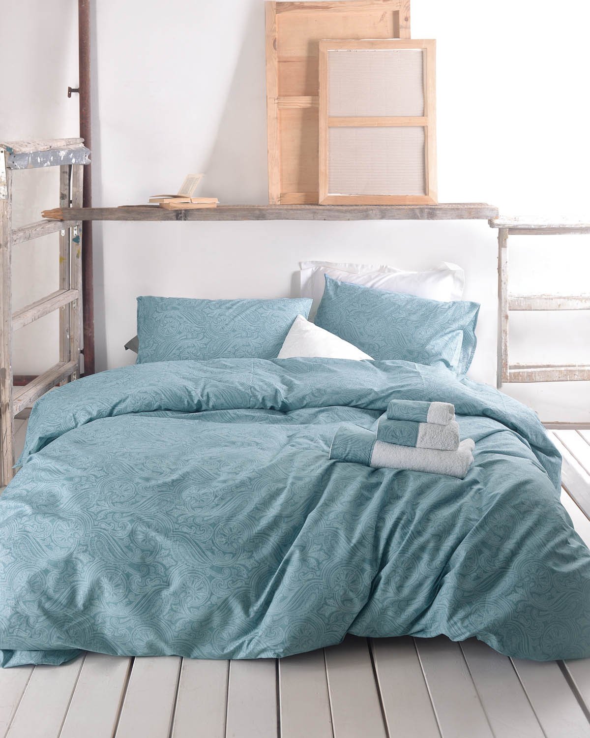 CHARISMA ΤΥΡΚΟΥΑΖ - ΖΕΥΓΟΣ ΜΑΞΙΛΑΡΟΘΗΚΕΣ - ΤΙΡΚΟΥΑΖ - 50Χ70 - Rythmos