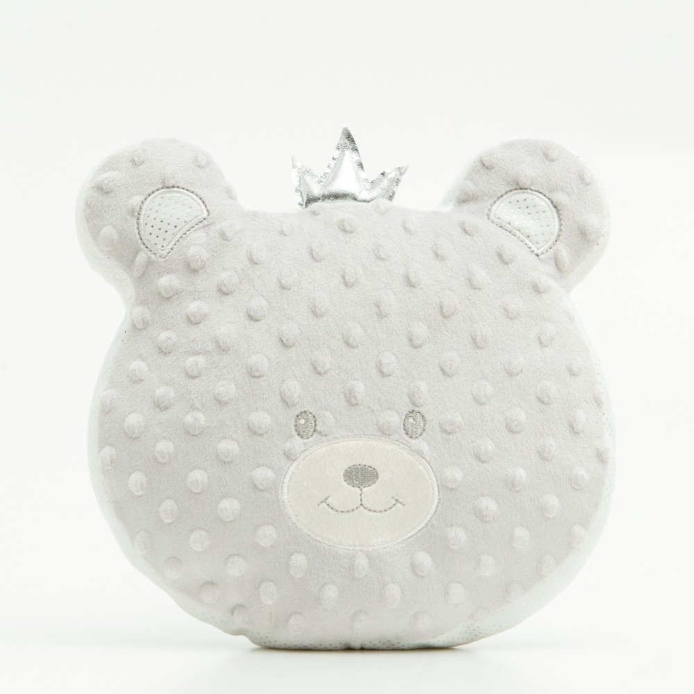 Μαξιλάρι Διακοσμητικό Angel Bear - 30 x 25 cm - Γκρι - Borea Home Textiles - Image 6