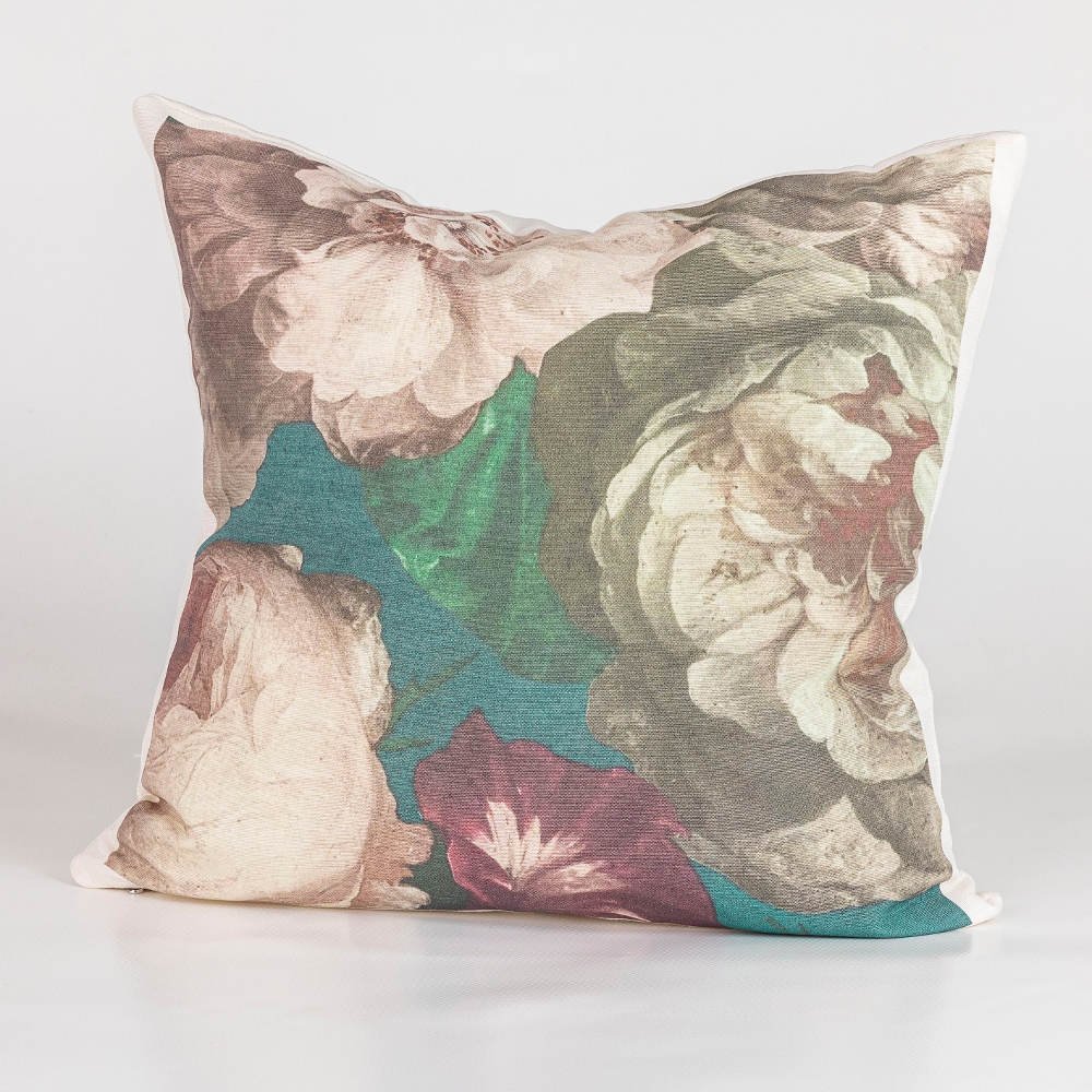 Μαξιλάρι Διακοσμητικό Printed Σχέδιο 61 - 45 x 45 cm - Εκρού - Borea Home Textiles