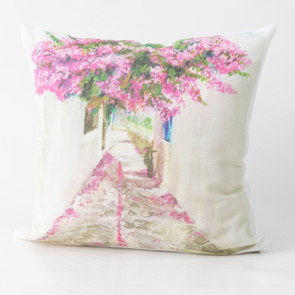 Μαξιλάρι Διακοσμητικό Printed Σχέδιο 71 - 45 x 45 cm - Εκρού - Borea Home Textiles