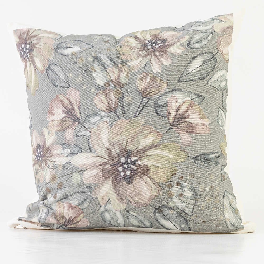 Μαξιλάρι Διακοσμητικό Printed Σχέδιο 77 - 45 x 45 cm - Εκρού - Borea Home Textiles