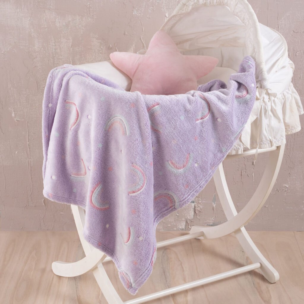 NELIE - ΚΟΥΒΕΡΤΑ ΑΓΚΑΛΙΑΣ LUMINUS (flannel fleece) -  - 80X110 - Rythmos