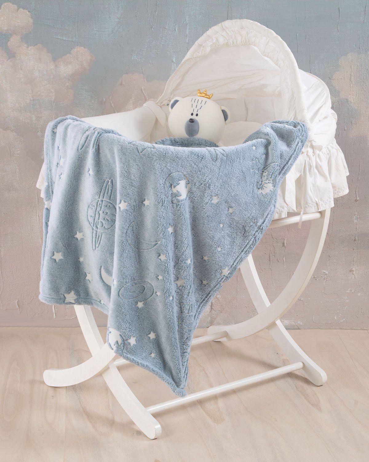 ODDITY - ΚΟΥΒΕΡΤΑ ΑΓΚΑΛΙΑΣ LUMINUS (flannel fleece) - - 80X110 - Rythmos