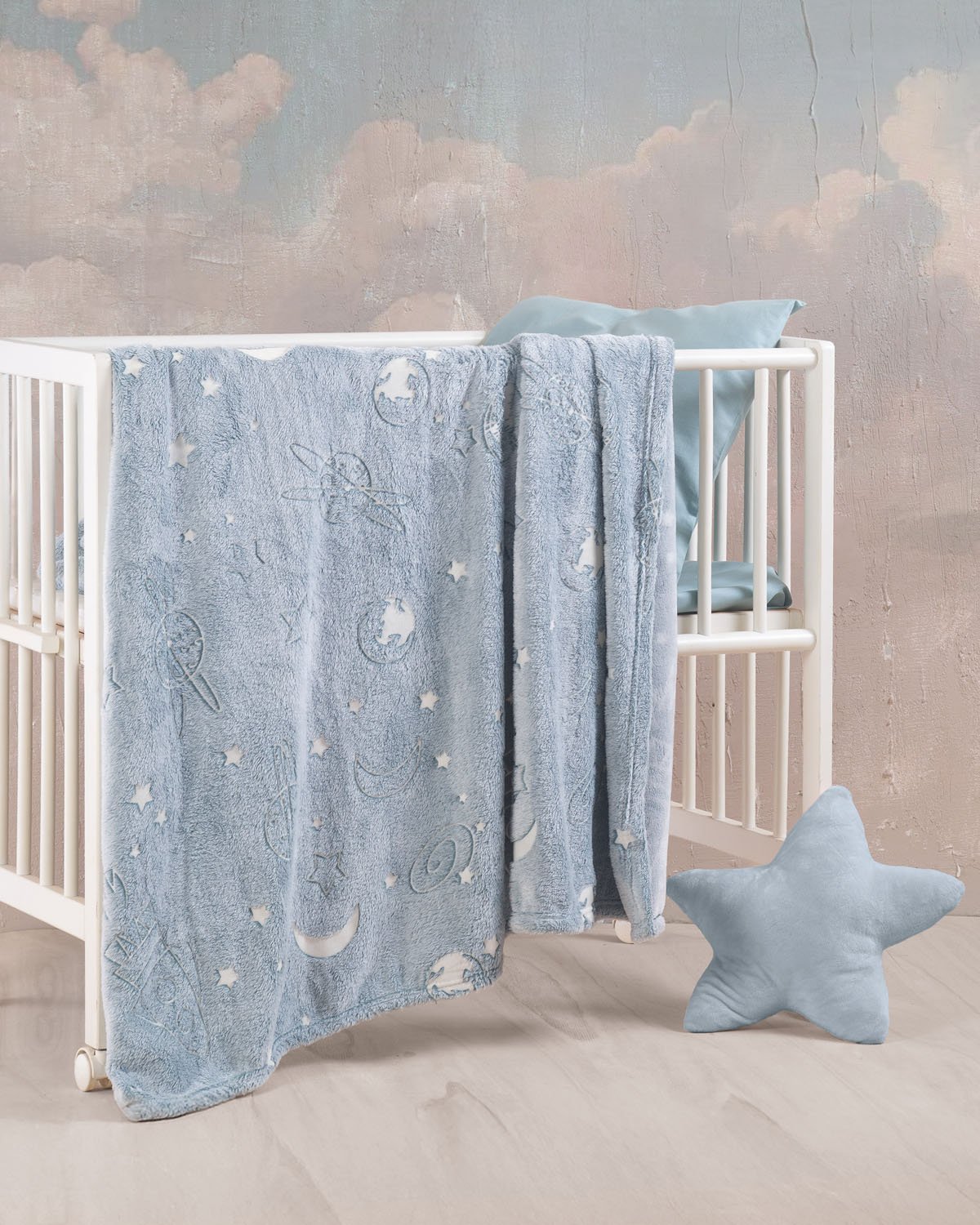 ODDITY - ΚΟΥΒΕΡΤΑ ΚΟΥΝΙΑΣ LUMINUS (flannel fleece) - - 110X140 - Rythmos