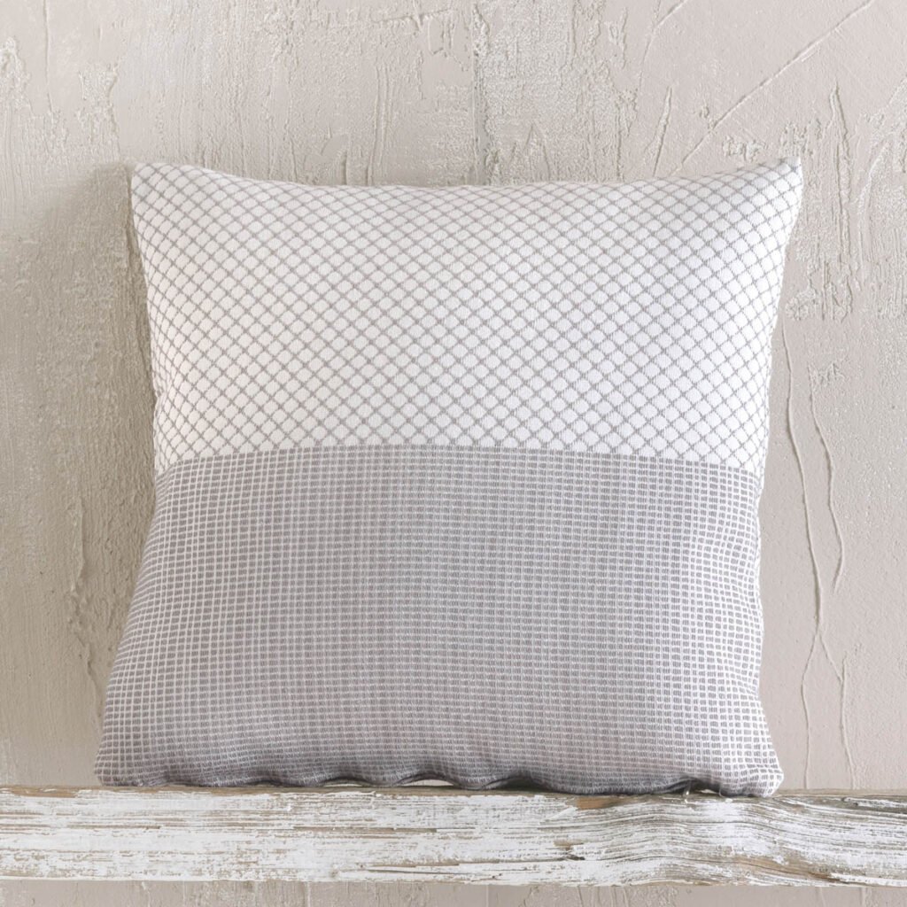 OMBRE ΓΚΡΙ- ΜΑΞΙΛΑΡΟΘΗΚΗ - ΓΚΡΙ - 40X40 - Rythmos