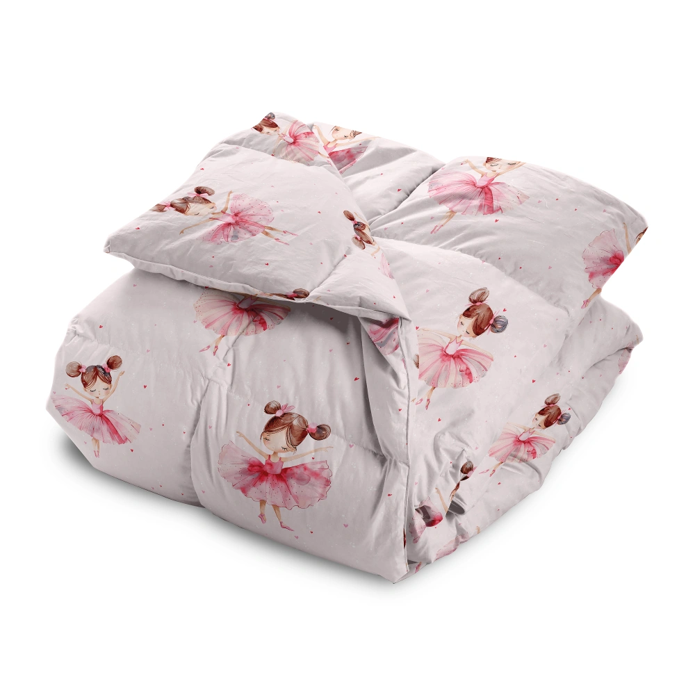 Alternative view of Πάπλωμα Balletto Μονό - 160 x 240 cm - Ροζ - Borea Home Textiles