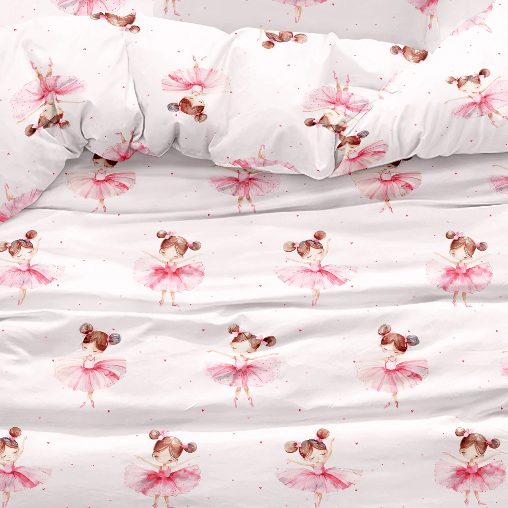 Alternative view of Πάπλωμα Κούνιας Balletto - 110 x 140 cm - Ροζ - Borea Home Textiles