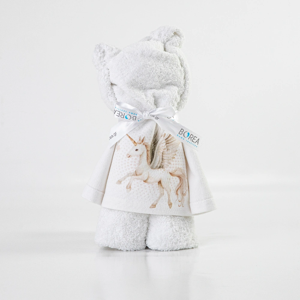 Alternative view of Πετσέτα Αρκουδάκι Emeralda - 50 x 90 cm - Εκρού - Borea Home Textiles