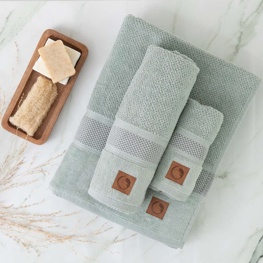 Πετσέτα Προσώπου Lava - 50 x 90 cm - Ροζέ - Borea Home Textiles