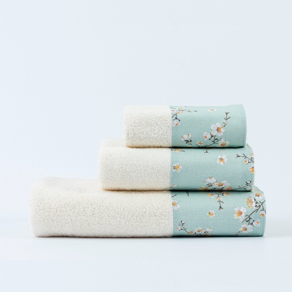 Πετσέτες Σετ 3ΤΜΧ Jasmine - 70 x 140 / 50 x 90 / 30 x 50 cm - Εκρού - Borea Home Textiles - Image 10