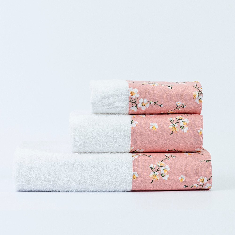 Πετσέτες Σετ 3ΤΜΧ Jasmine - 70 x 140 / 50 x 90 / 30 x 50 cm - Εκρού - Borea Home Textiles - Image 7