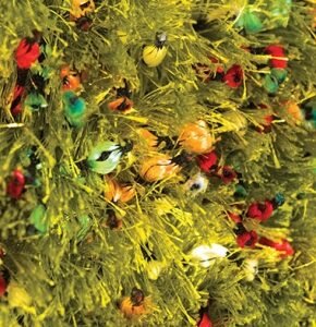 Alternative view of ΧΑΛΙ SHAGGY LOTUS LIME - 070cm x 140cm 20008140 - Klonaras