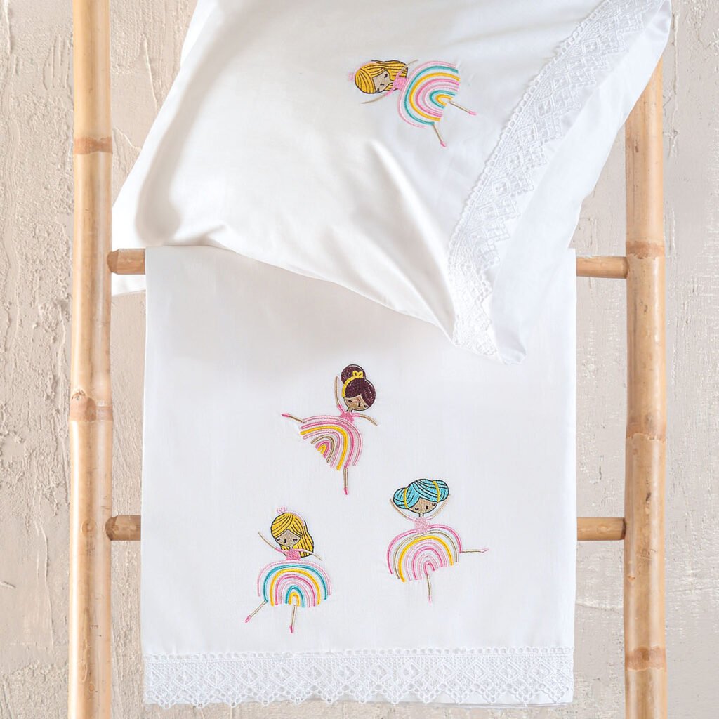 RAINBOW GIRLS - ΣΕΤ ΣΕΝΤΟΝΙΑ ΒΡΕΦΙΚΑ 3 ΤΕΜ. KENTHMA -  - 100X160 - Rythmos