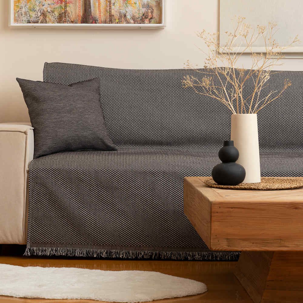 Alternative view of Ριχτάρι Σενίλ Τριθέσιο Sicily - 180 x 300 cm - Βεραμάν - Borea Home Textiles