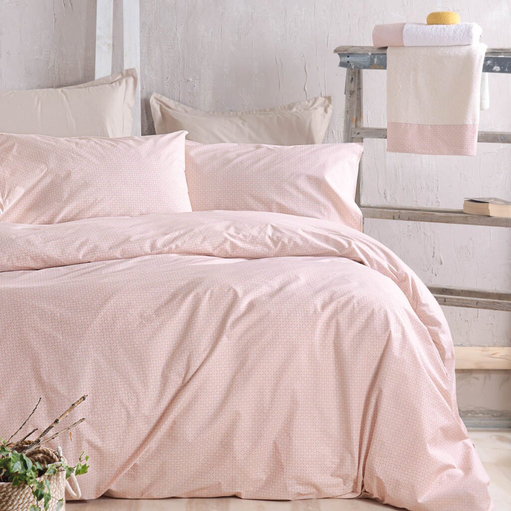 SINCLAIR ΡΟΖ - ΖΕΥΓΟΣ ΜΑΞΙΛΑΡΟΘΗΚΕΣ NEXT - ΡΟΖ - 50Χ70 - Rythmos