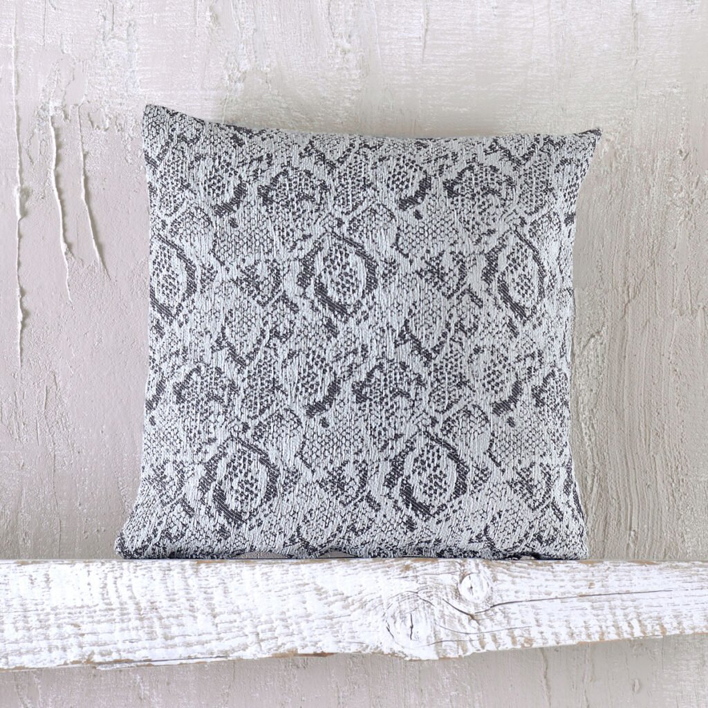 SNAKE ΓΚΡΙ - ΜΑΞΙΛΑΡΟΘΗΚΗ - ΓΚΡΙ - 40X40 - Rythmos