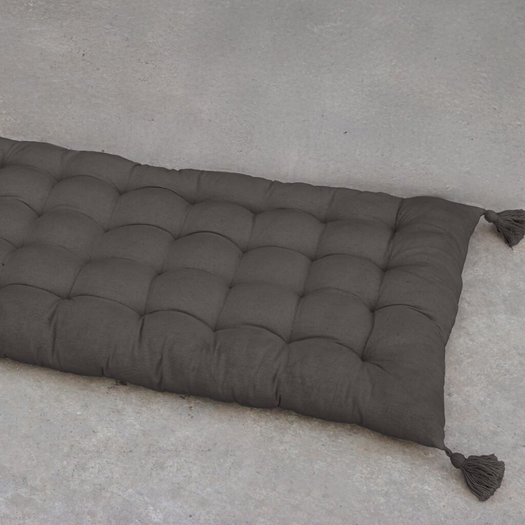 SONIA ΓΚΡΙ - ΜΑΞΙΛΑΡΙ ΔΑΠΕΔΟΥ - ΓΚΡΙ - 60Χ120 - Rythmos