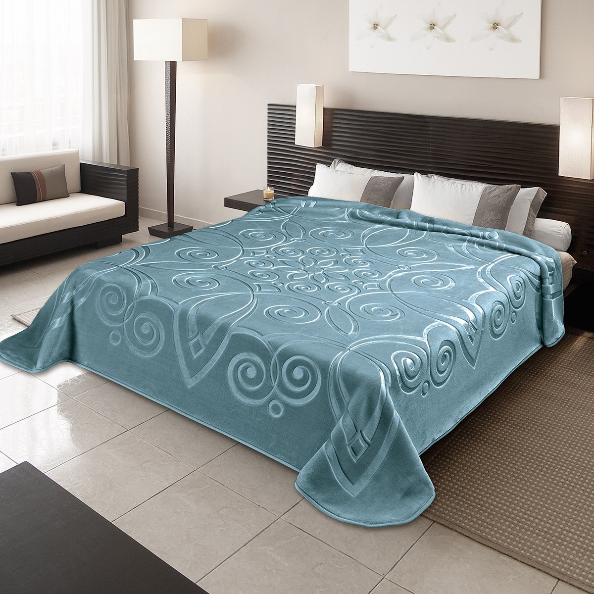 ΚΟΥΒΕΡΤΑ ΙΣΠΑΝΙΑΣ ΥΠΕΡΔΙΠΛΗ 220Χ240 BELPLA STER 516 VERDE(20)