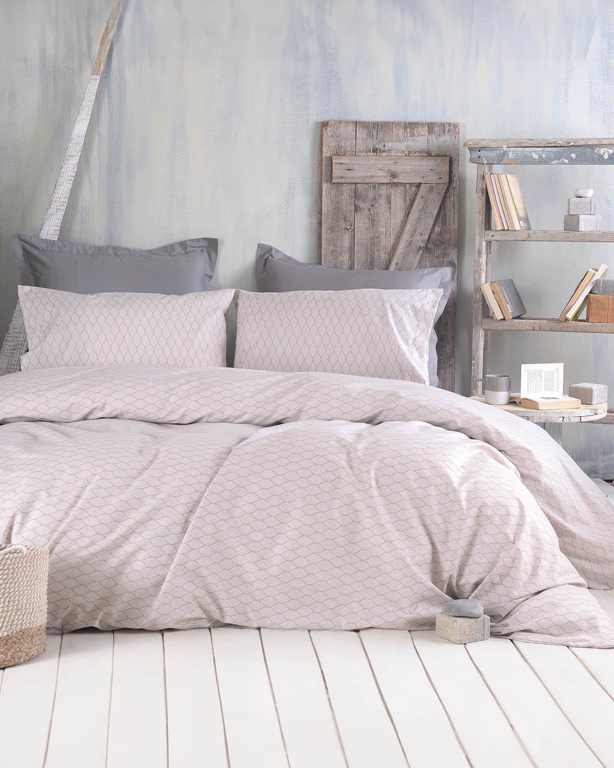 TAIRA ΜΠΕΖ - ΖΕΥΓΟΣ ΜΑΞΙΛΑΡΟΘΗΚΕΣ NEXT - ΜΠΕΖ - 50Χ70 - Rythmos