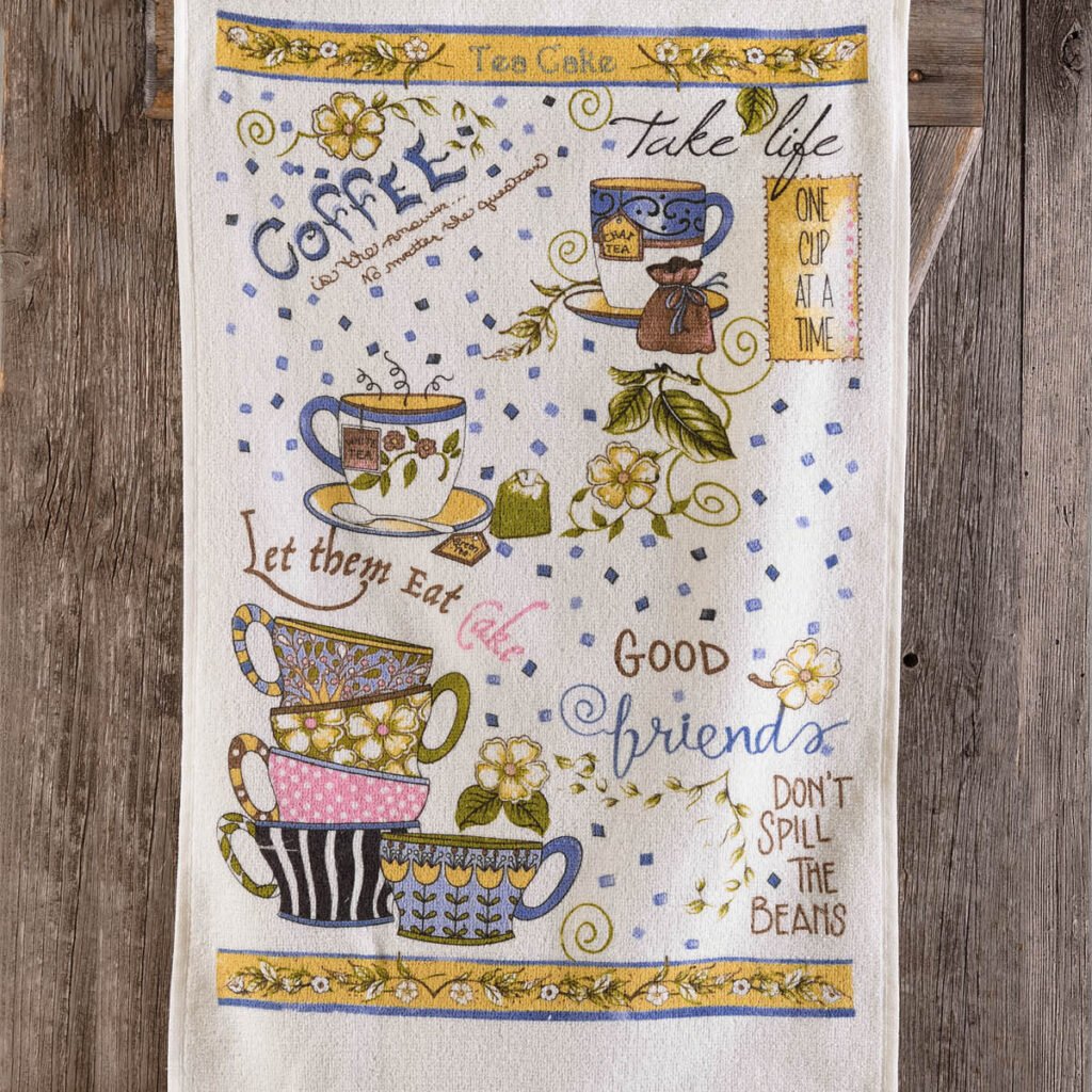 TEA & CAKE - ΠΕΤΣΕΤΑ ΚΟΥΖΙΝΑΣ -  - 40X60 - Rythmos