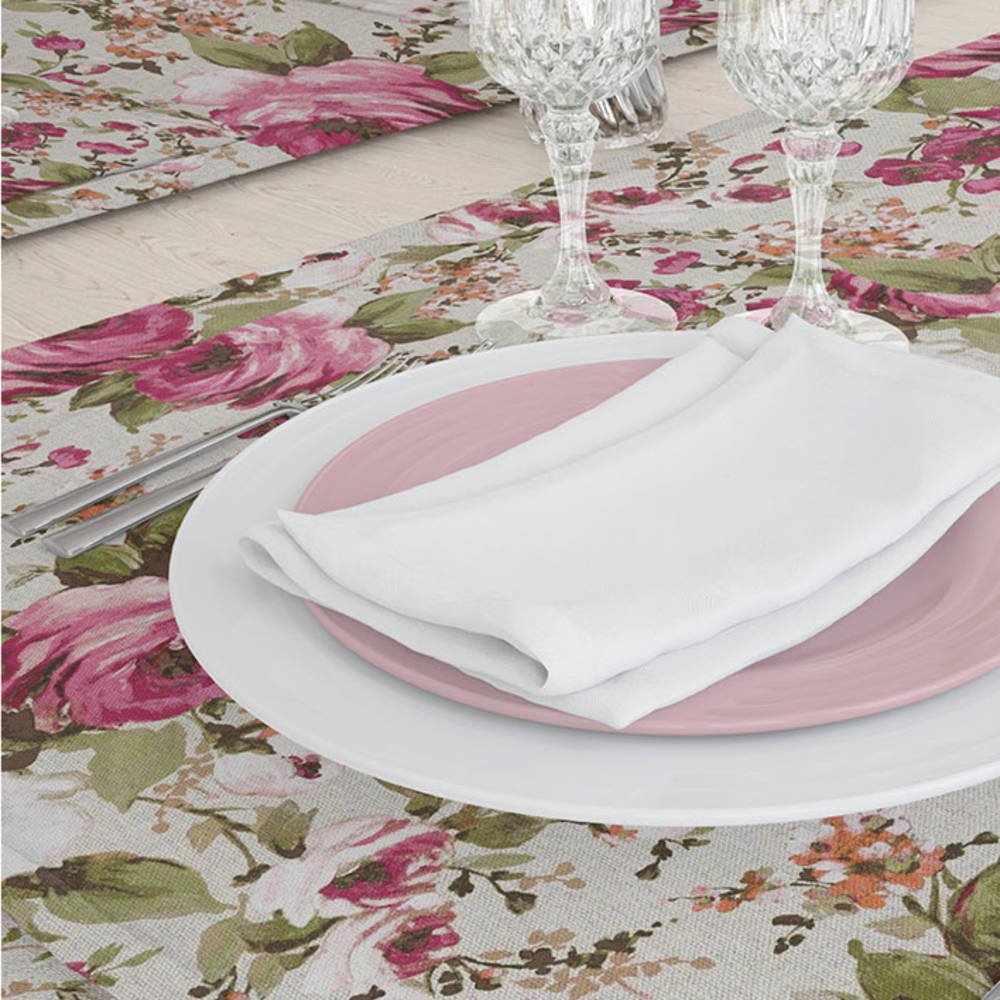 Alternative view of Καρέ Ashley Μπορντώ - 90 x 90 cm - Μπορντώ - Borea Home Textiles