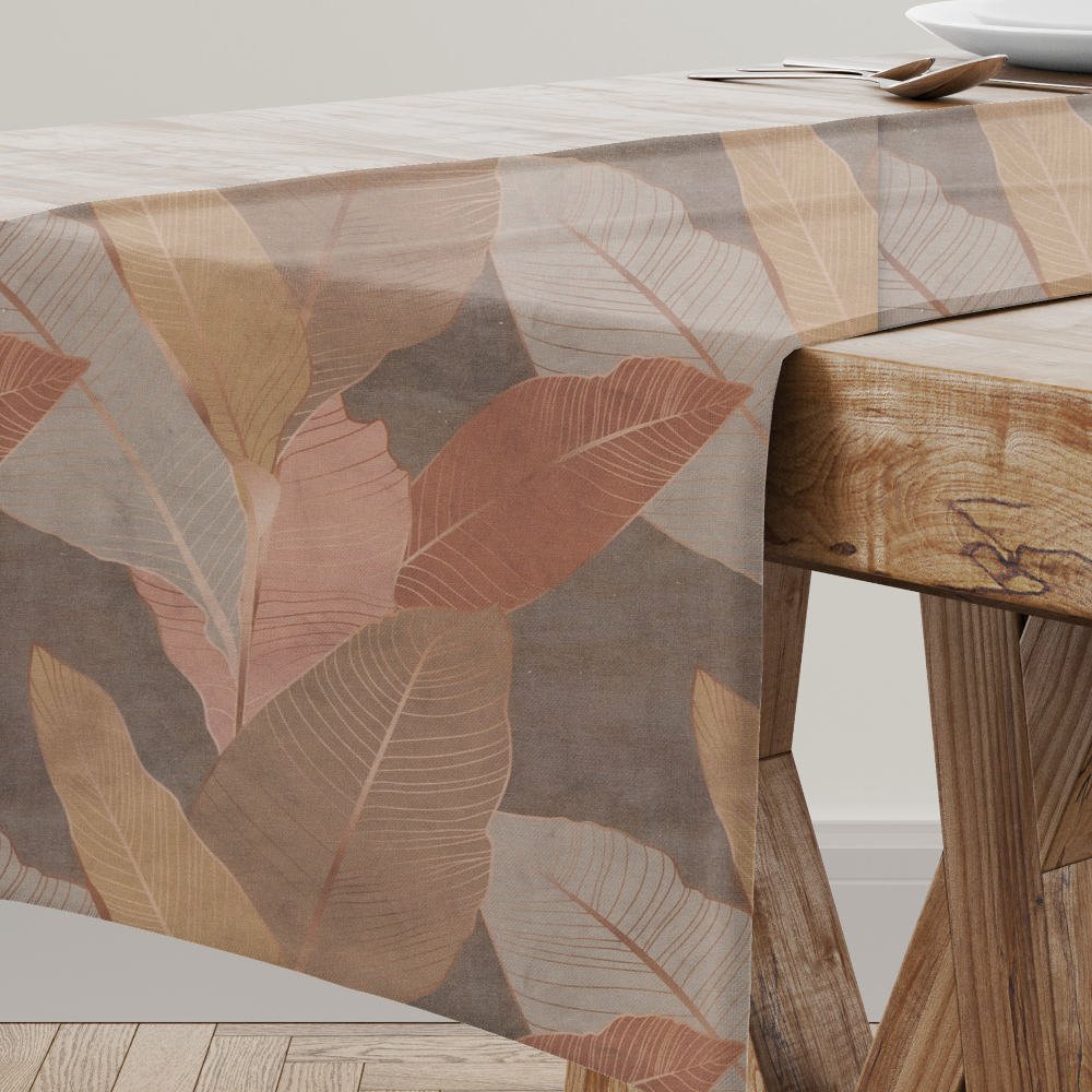 Τραβέρσα Palm Tree Σπαγγί - 50 x 180 cm - Σπαγγί - Borea Home Textiles