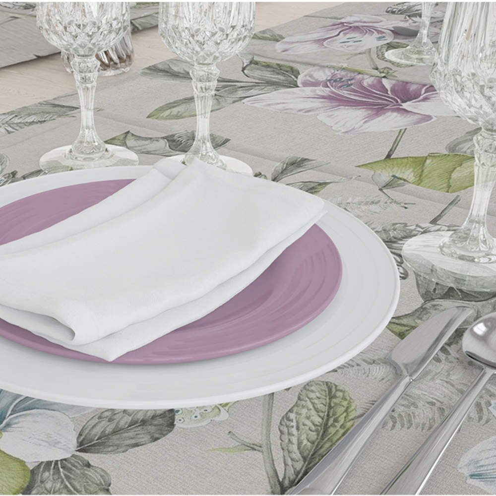 Alternative view of Καρέ Retro Λιλά - 90 x 90 cm - Λιλά - Borea Home Textiles